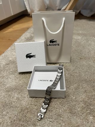 Pulsera Lacoste Plata