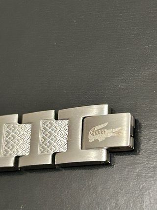 Pulsera Lacoste Plata