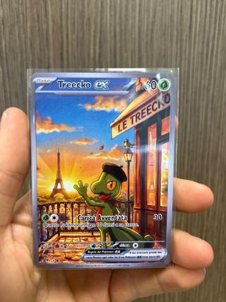 Carta Pokémon Treecko EX - Fan Art