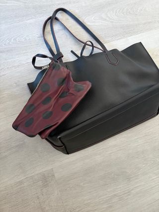 Bolso shopper Zara negro