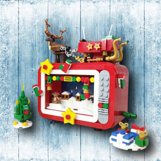 Set Navideño TV Retro Santa Claus - 626 piezas