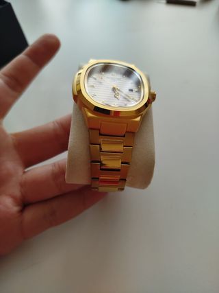 Reloj Nautilus 42mm Dorado Nuevo