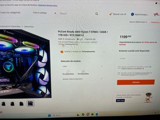PC Gamer MSI RGB