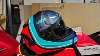 Casco LS2 Storm Azul y Rojo  L - Nuevo, nunca usad