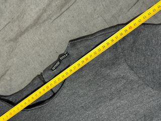 Vestido Zara gris manga larga