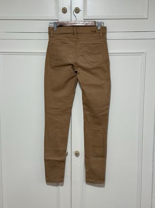 Pantalón Massimo Dutti Algodón Marrón