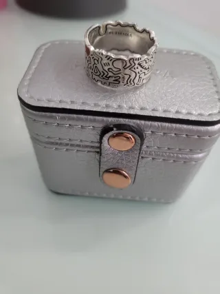 Anillo Pandora Keith Haring Plata