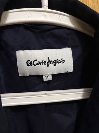 Chaqueta americana El Corte Inglés azul