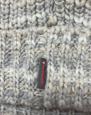 Gorro Buff Primaloft Gris y Blanco