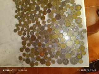 Lote Cientos Monedas Colección