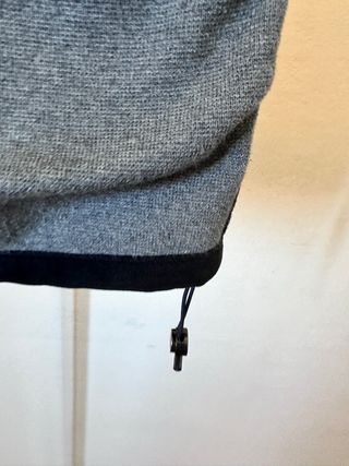 Chaleco de piel ante azul marino