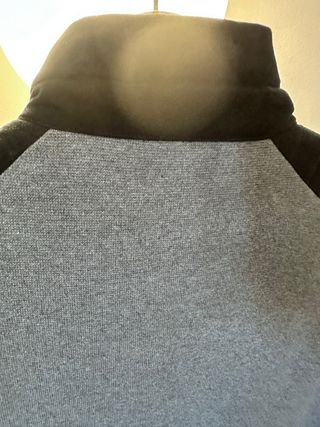 Chaleco de piel ante azul marino