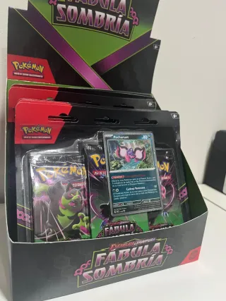 Blister Pokémon Fábula Sombría con carta