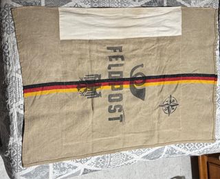 Costal saca alemana beige