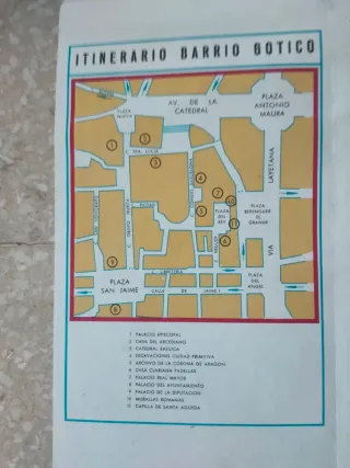 Guía Barcelona a la Vista 1966