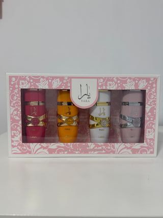 Set 4 Aceites Perfumados Yara Lattafa 50ml