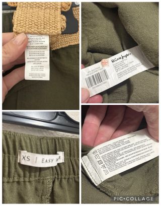 Falda larga/midi verde con cinturón T.XS. Nueva