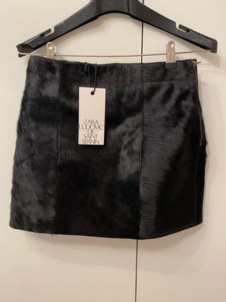 FALDA CORTA PELO LUDOVIC DE SAINT SERNIN x ZARA