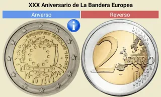 5 Monedas 2 Euros