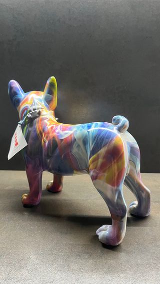 Figura Perro Bulldog Kare Design Multicolor