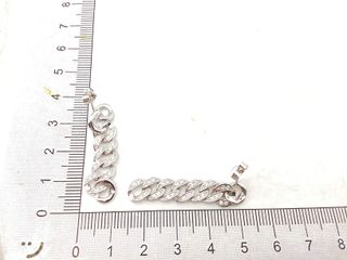 pendientes plata 925mm con piedra con circonita