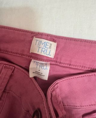 Pantalones cargo rosas