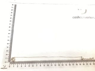 collar plata 925mm con piedra con circonita 19 5cm