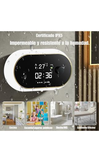 Dispensador Jabón Automático Sensor Oro Blanco