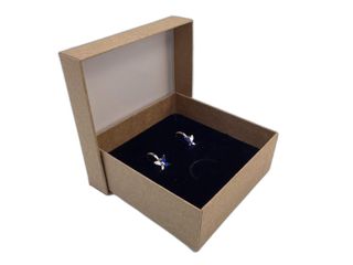 argollas plata 925mm con piedra con circonita