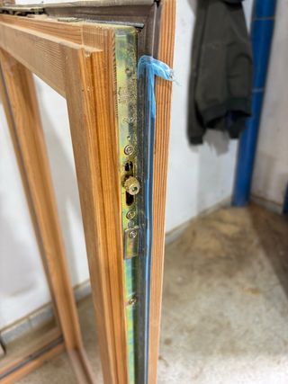 Ventanas de madera rústicas