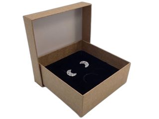 pendientes plata 925mm con piedra con circonita