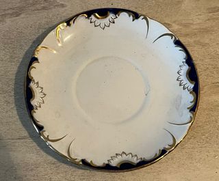 Taza y plato La Cartuja