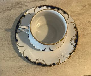 Taza y plato La Cartuja