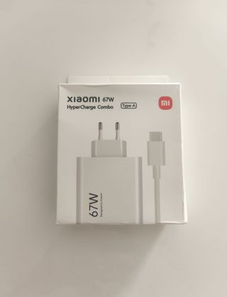 Cargador Xiaomi 67W Carga Rápida