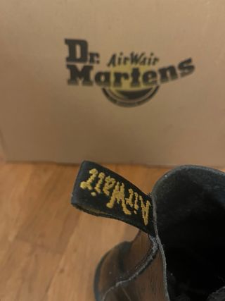 Botas Dr. Martens Negras Cremallera