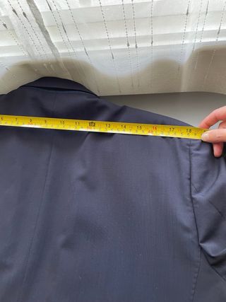 Traje Massimo Dutti Azul Marino Hombre