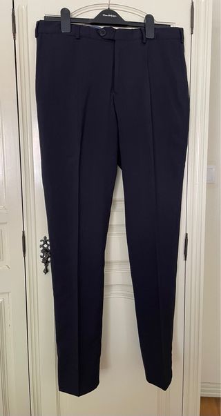 Traje Massimo Dutti Azul Marino Hombre