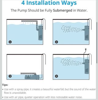 Filtro Acuario Interno NICREW 20L