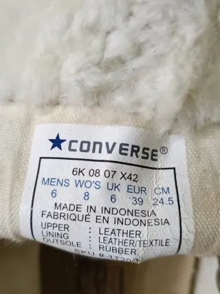 Converse Pelle Scamosciata Marrone