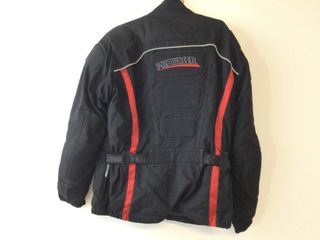 chaqueta motorista biker negra