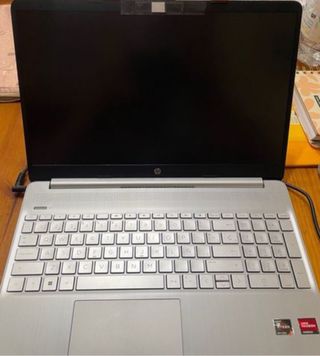 Portátil HP Plata y Negro