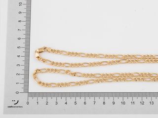 cadena oro 18k 30cm
