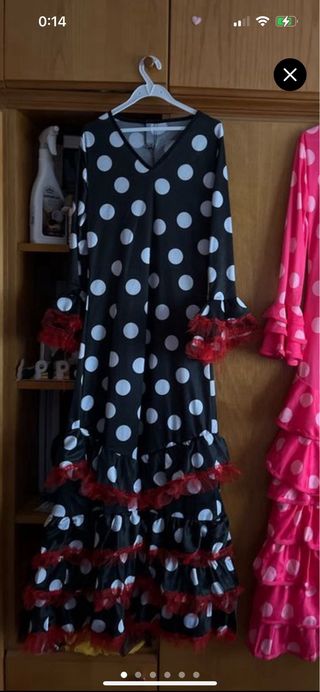 Vestido Sevillana negro