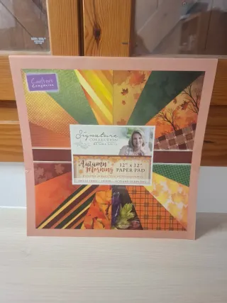 Papeles Scrapbooking Autumn Morning