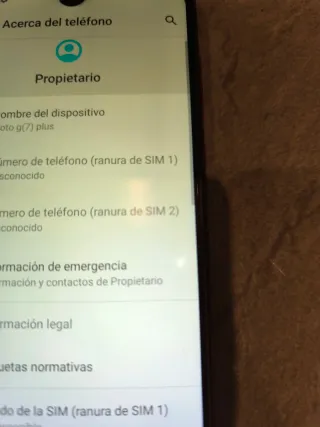 Móvil Motorola Moto G7 Plus