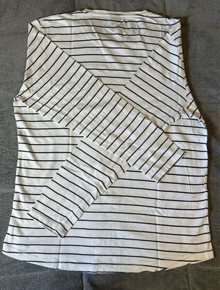 Camiseta Springfield Rayas Blancas y Negras