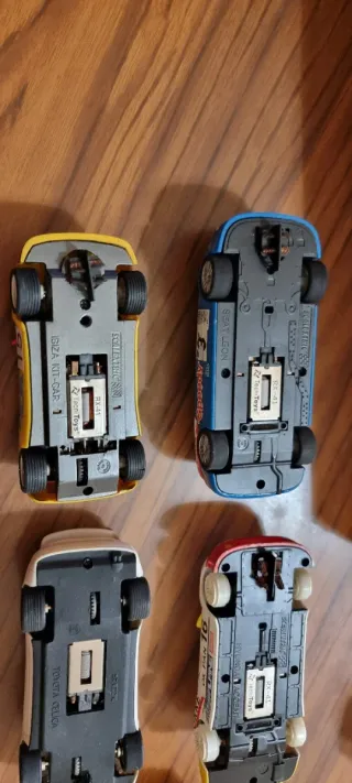 Lote Coches Scalextric y Mandos
