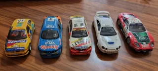 Lote Coches Scalextric y Mandos