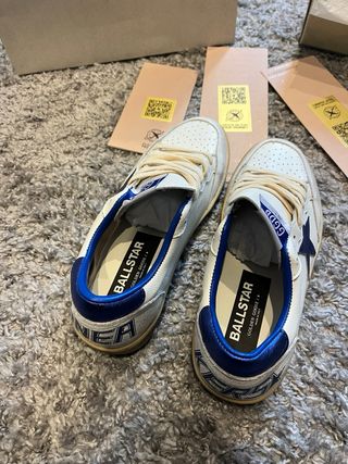 Golden Goose Sneakers Blancas y Azules