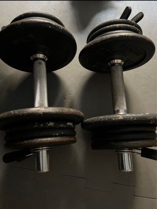 Kit Mancuernas 24kg (12kg c/u)